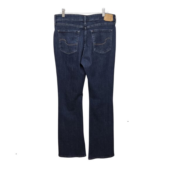 Levi Strauss Signature Womens Bootcut Jeans Size 10 Mid Rise Stretch Denim - Picture 8 of 11